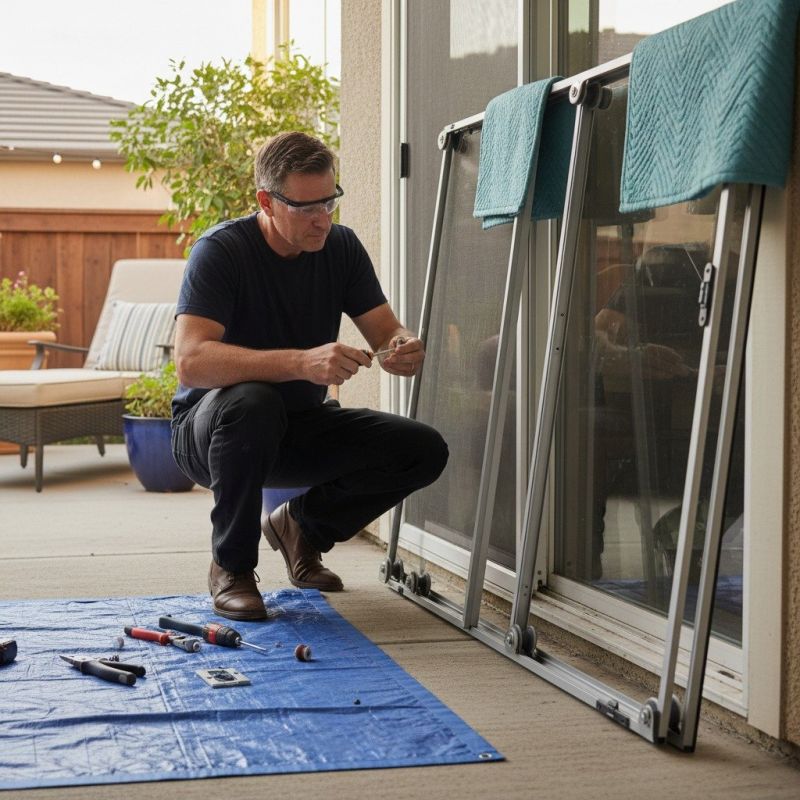 Door Track Repair Service in Overland Park, KS