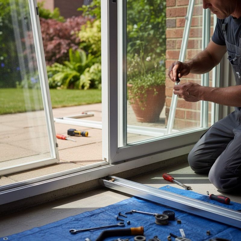 Sliding Door Track Repair in Overland Park, KS
