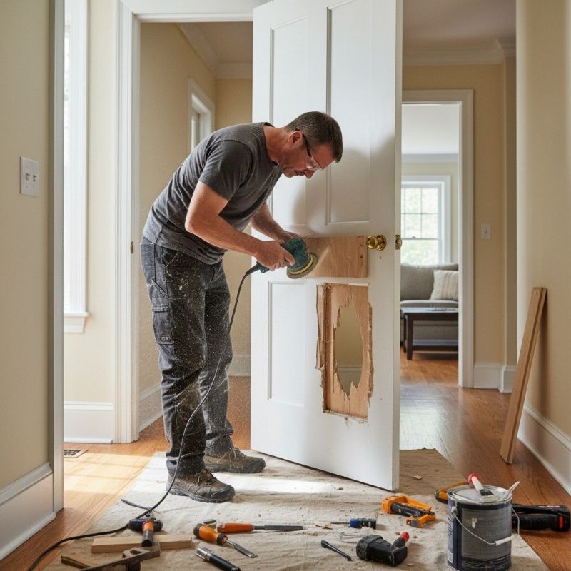 Door Jamb Repair Service in Conroe, TX