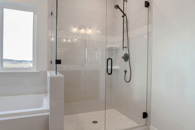 Completed Frameless Shower Door