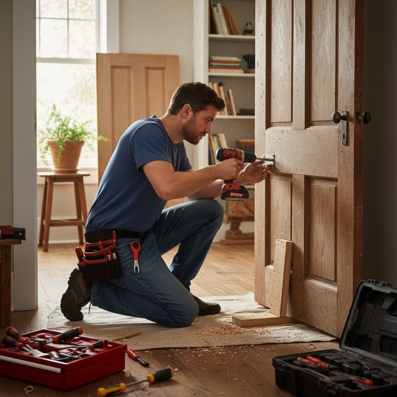Wood Door Repair in Kansas City, KS